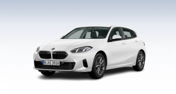 Front Angled view of BMW 1 Series Sport