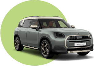 Front angled view of MINI Countryman