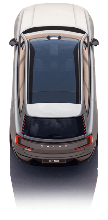 Volvo EX90 sunroof